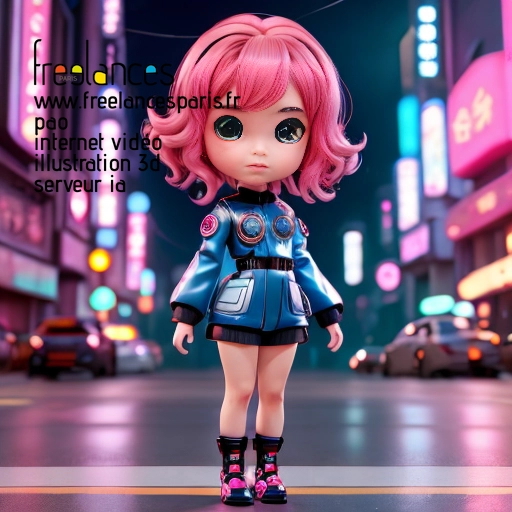 Pao mise en page internet vidéo illustration 3d serveur IA générative AI freelance paris studio de création magazines QTUV1FQ0